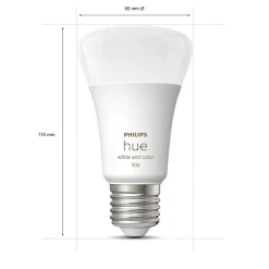 Philips Hue Startpaket: 2x White & Color E27 + Dimmer + Bridge