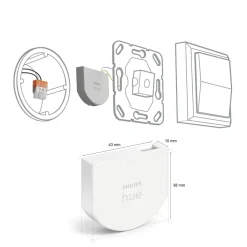 Philips Hue Väggbrytarmodul 2-pack
