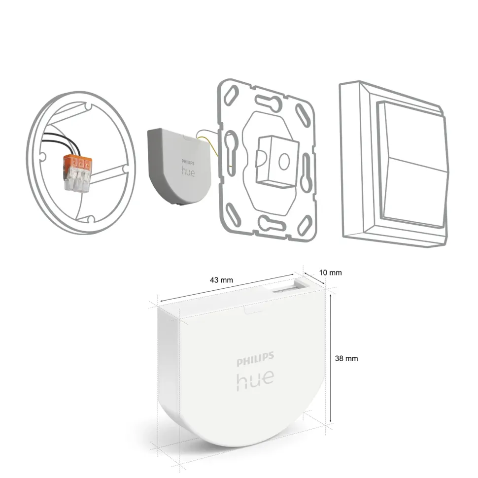 Philips Hue Väggbrytarmodul 2-pack
