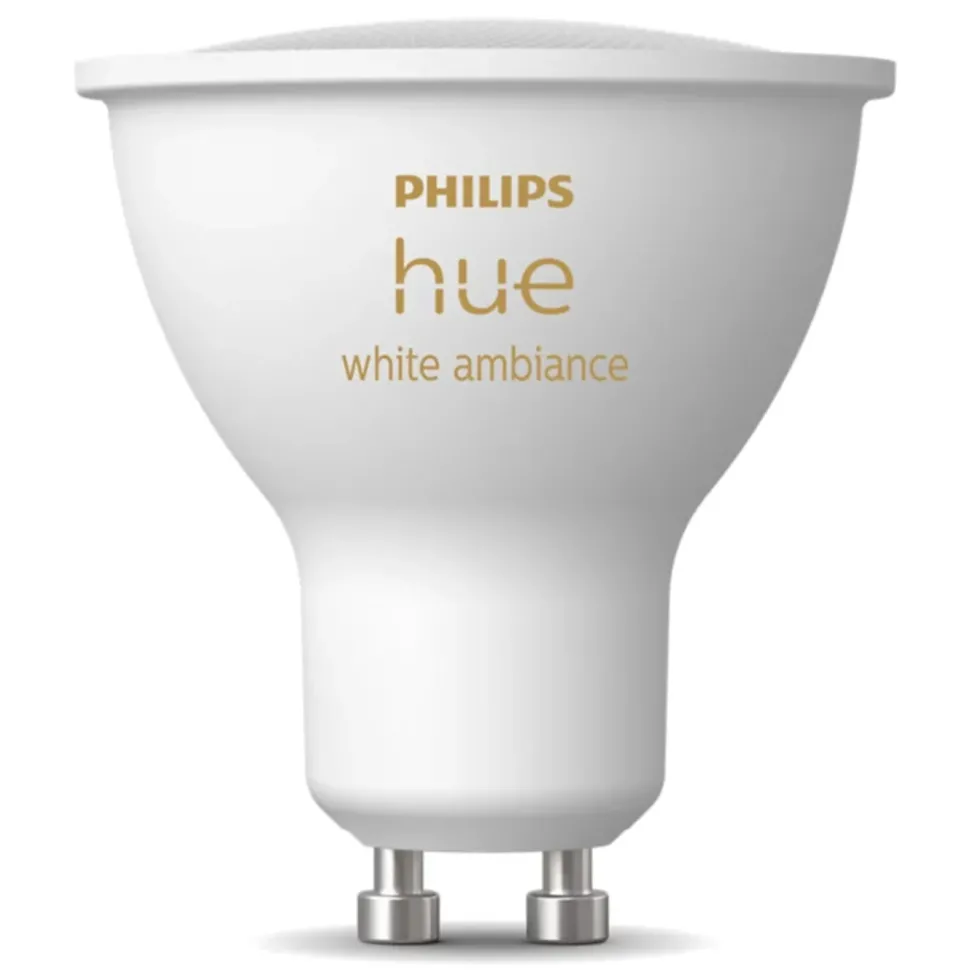 Philips Hue White Ambiance Smart LED-lampa GU10 400 lm 1-pack
