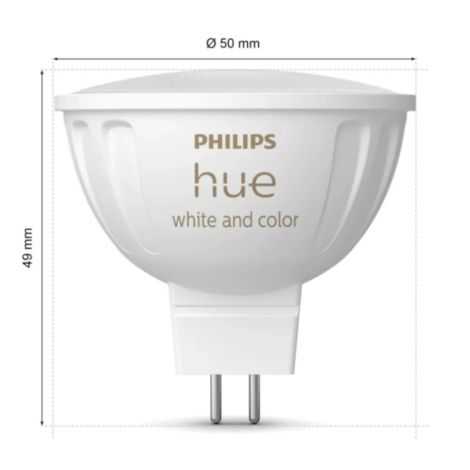 Philips Hue White and Color Ambience MR16 400 lm