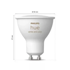 Philips Hue White & Color Ambiance GU10 – Startpaket med Bridge Pro