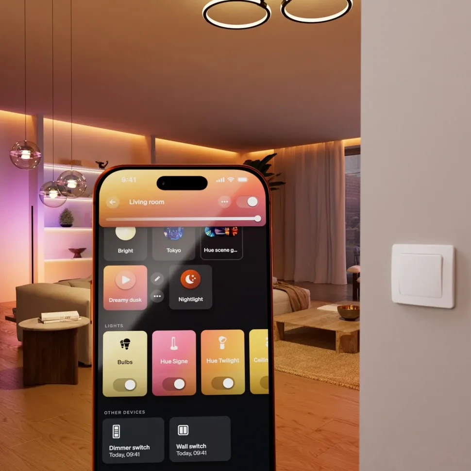 Philips Hue Wired Wall Switch Module 2-pack