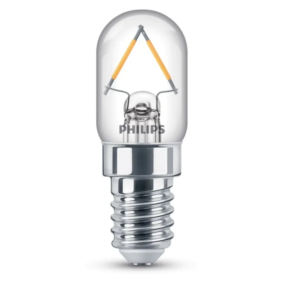 Philips LED-filamentlampa T20 E14 klar 135 lm Klar
