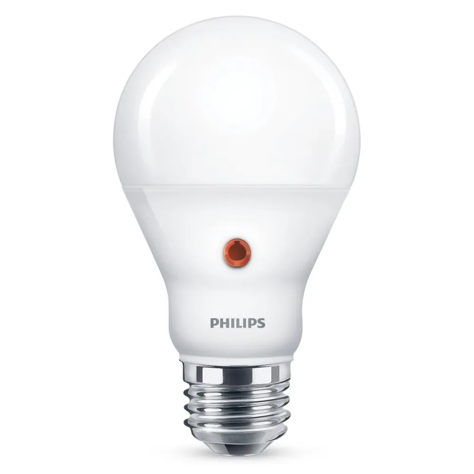 Philips LED-lampa med skymningsrelä E27 806 lm