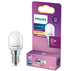 Philips LED-lampa Päron E14 150 lm