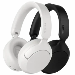 Philips TAH6000 trådlösa over-ear-hörlurar med brusreducering Svart