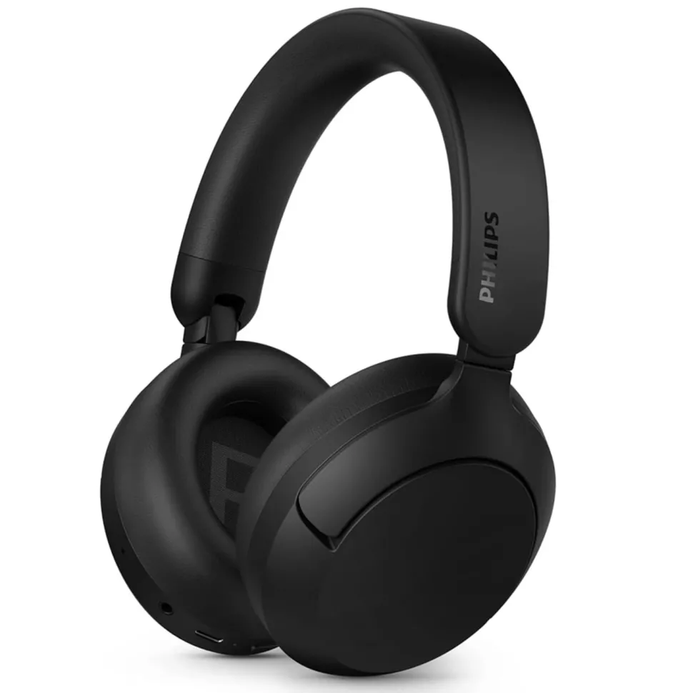 Philips TAH6000 trådlösa over-ear-hörlurar med brusreducering Svart