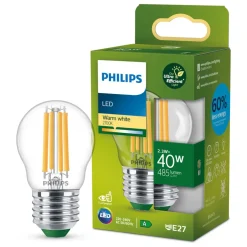 Philips Ultra Efficient E27 LED-lampa 485 lm
