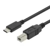 Plexgear Adapterkabel USB-C till USB-B CB230 1 m