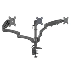 Plexgear Bordsfäste med 3 armar för skärmar på 13-32"