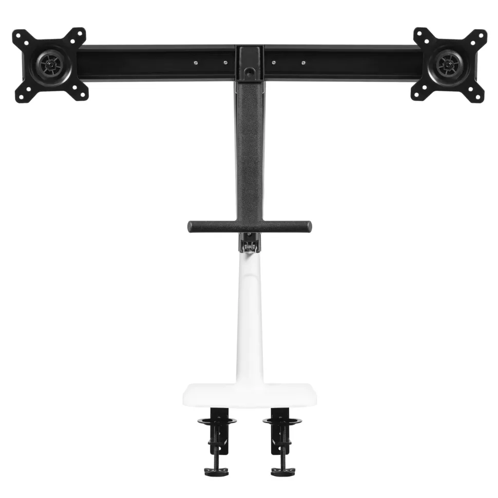 Plexgear Gasfjädrat skärmfäste för 2 skärmar 15-27”