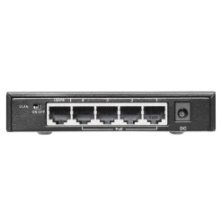 Plexgear Gigabitswitch med POE+ 5-portar
