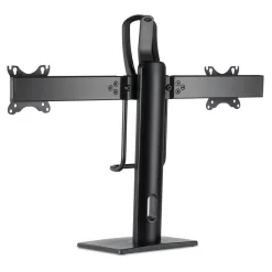 Plexgear Justerbart skärmstativ för 2 skärmar 17-27”