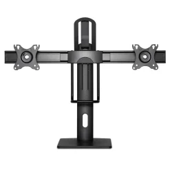 Plexgear Justerbart skärmstativ för 2 skärmar 17-27”
