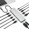Plexgear Multiadapter för USB-C med 13 anslutningar