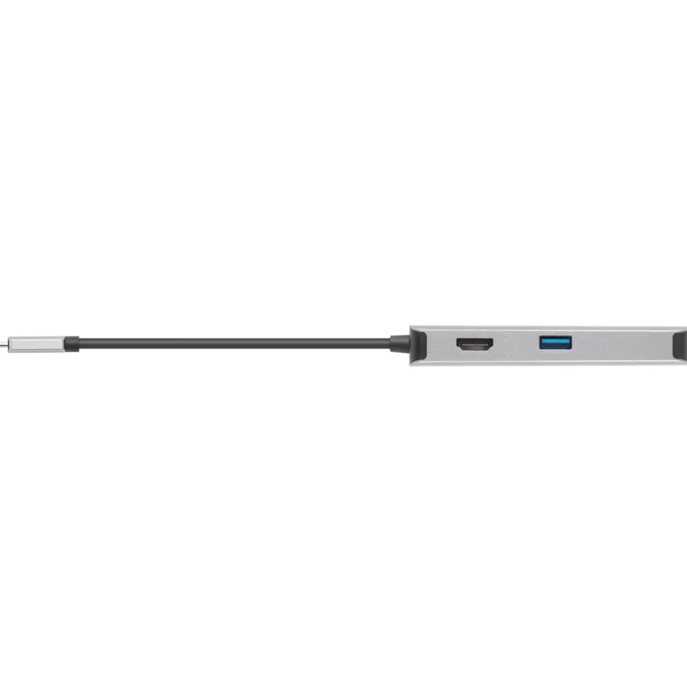 Plexgear Multiadapter för USB-C med 5 anslutningar
