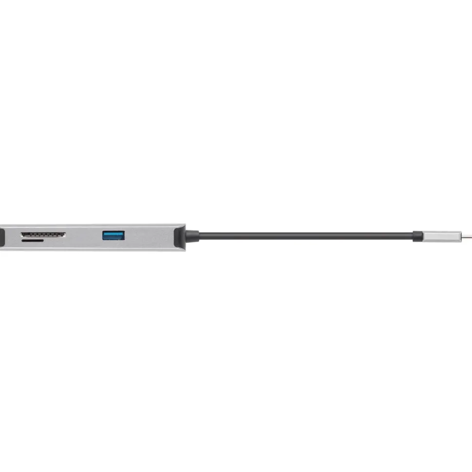 Plexgear Multiadapter för USB-C med 5 anslutningar