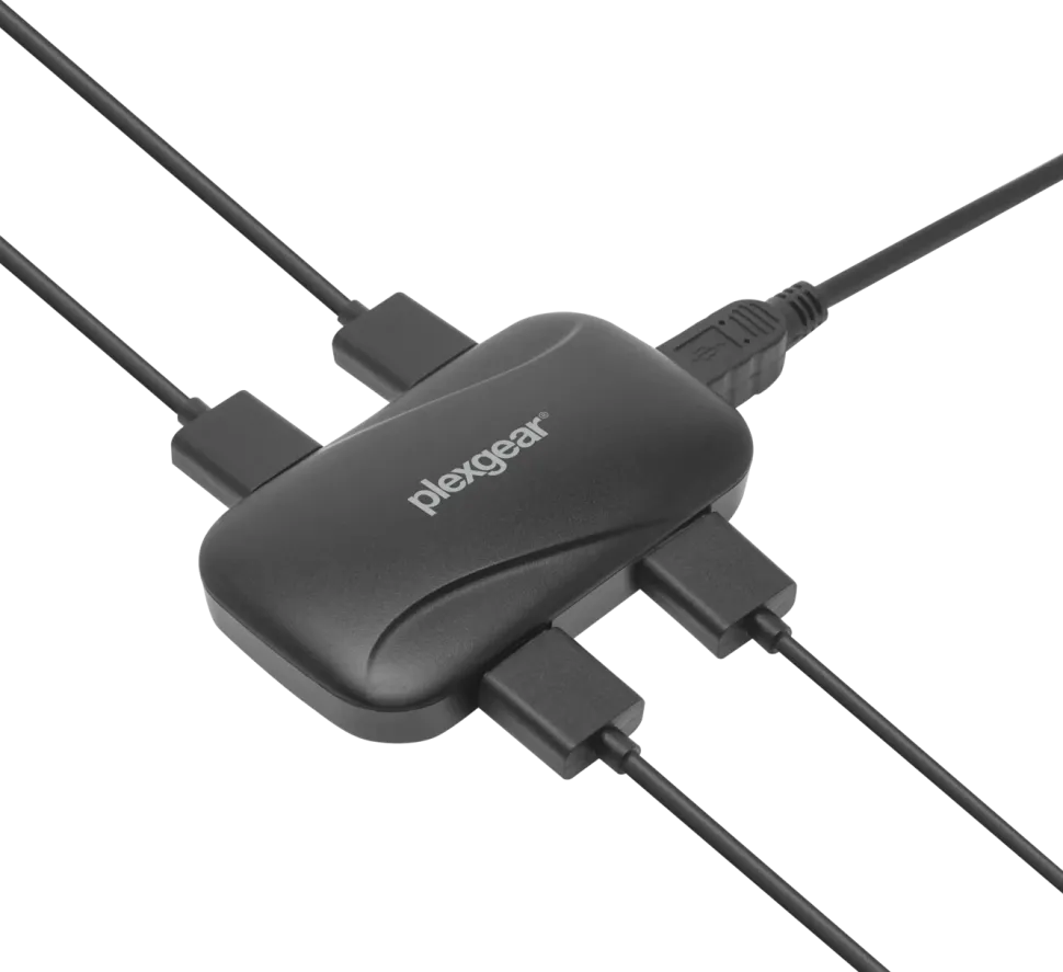 Plexgear Portable 300 USB-hubb 4-vägs