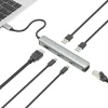 Plexgear 6-portars USB-C multiadapter CB1024