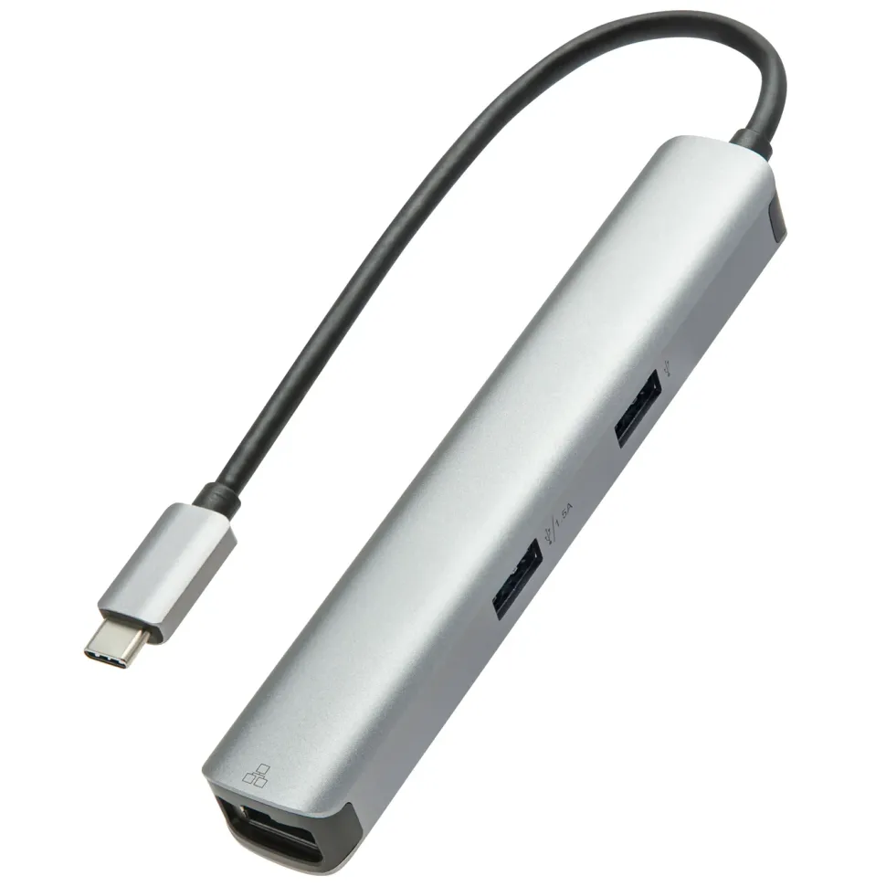 Plexgear 6-portars USB-C multiadapter CB1024