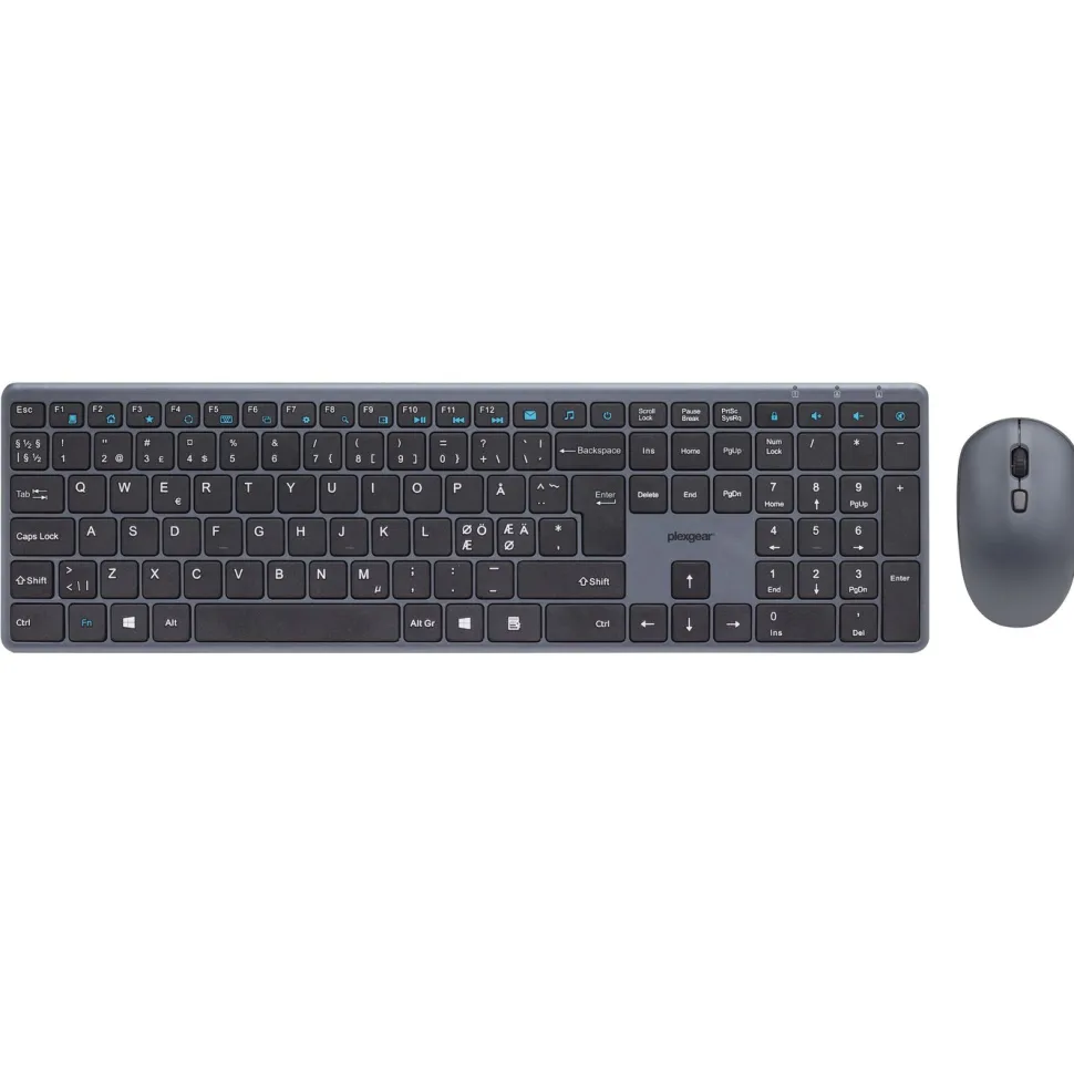 Plexgear Trådlöst kontorsset MK114