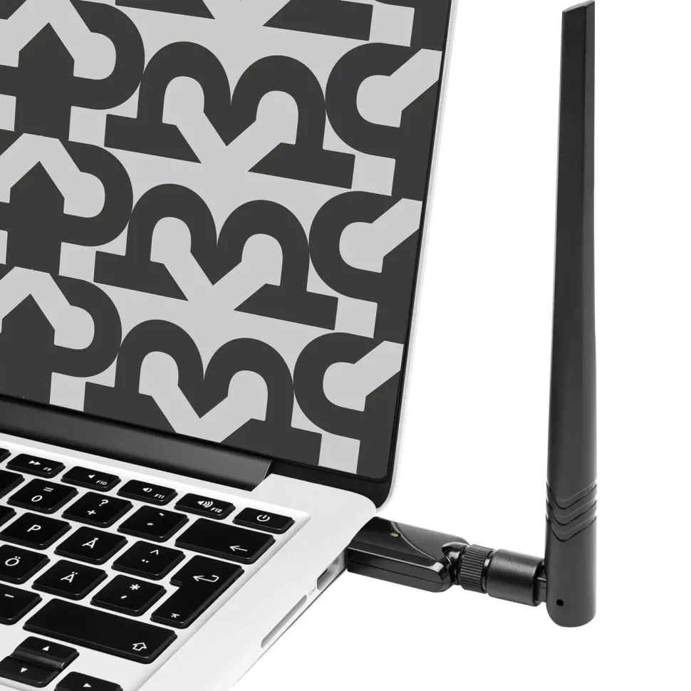 Plexgear Trådlöst USB-nätverkskort 867 Mb/s