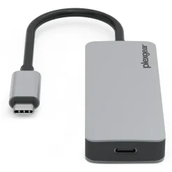Plexgear USB-C-hubb 4-vägs