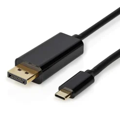 Plexgear USB-C-kabel till Displayport 2 m