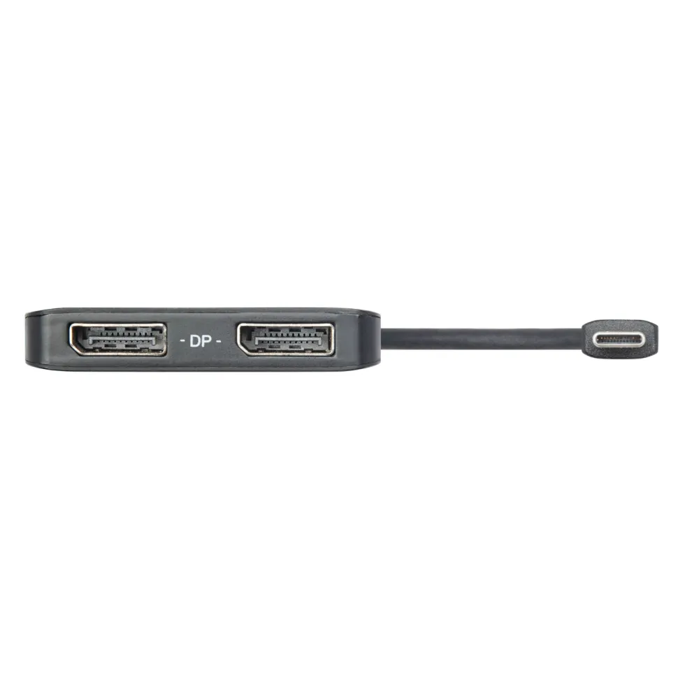 Plexgear USB-C- till 2x DisplayPort-adapter