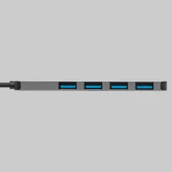 Plexgear USB-C till 4x USB-A-adapter CB223