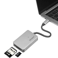 Plexgear USB-C UHS II Minneskortläsare