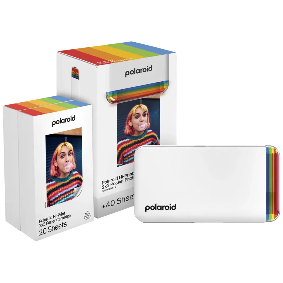 Polaroid Polaroid Hi-Print Gen 2 Kit Portabel fotoskrivare Vit