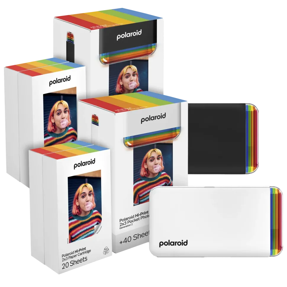 Polaroid Polaroid Hi-Print Gen 2 Kit Portabel fotoskrivare Vit