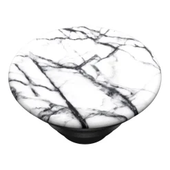 Popsockets Avtagbart grepp för mobil White Marble