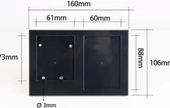 Projekthållare med kopplingsdäck för Arduino Uno