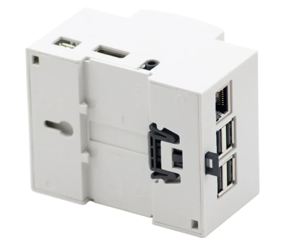 Raspberry Pi Chassi för DIN-skena