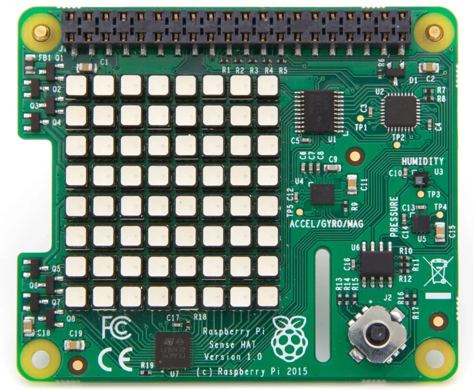 Raspberry Pi Sense HAT Sensorkort