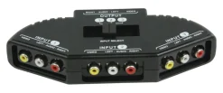 RCA-switch 3-vägs