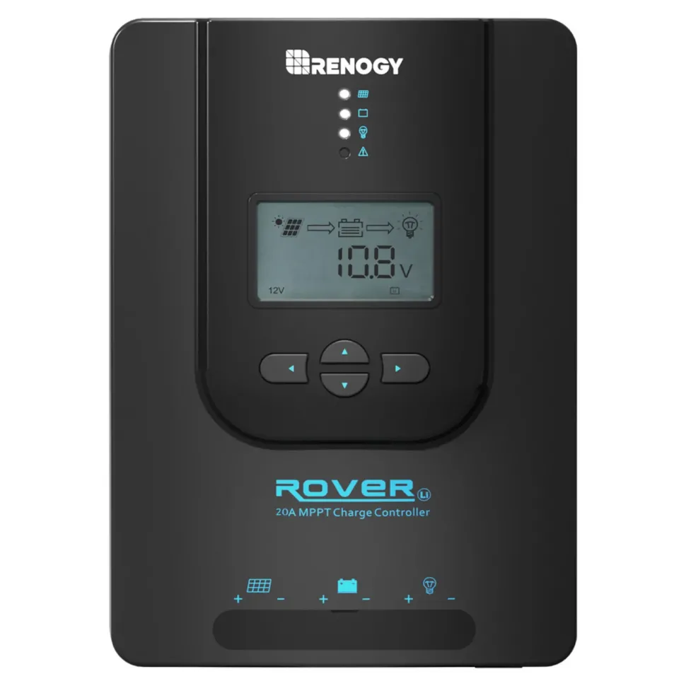 Renogy Rover Solcellsregulator 20A MPPT