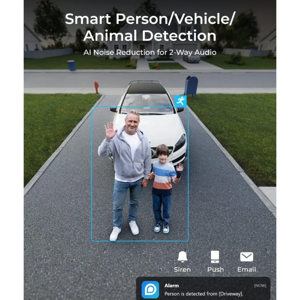 Reolink Duo 3 PoE 16 MP övervakningskamera