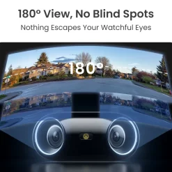 Reolink Elite WiFi 4K 180° övervakningskamera