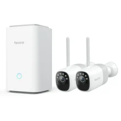 Reolink Home Hub med 2x Altas 2K-kameror