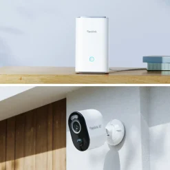 Reolink Home Hub med 4x Argus 3 Ultra 4K-kameror