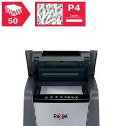 Rexel Optimum AutoFeed+ 50X Dokumentförstörare Cross-cut A4