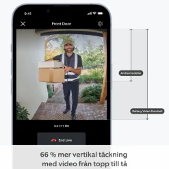 Ring Battery Video Doorbell med Chime Gen.2