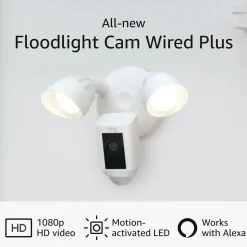 Ring Floodlight Cam Wired Plus Vit