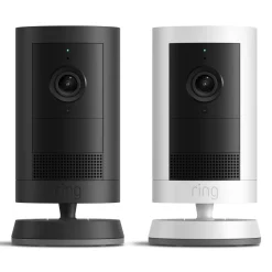 Ring Outdoor Cam Plus Battery - Retinal 2K övervakningskamera Svart