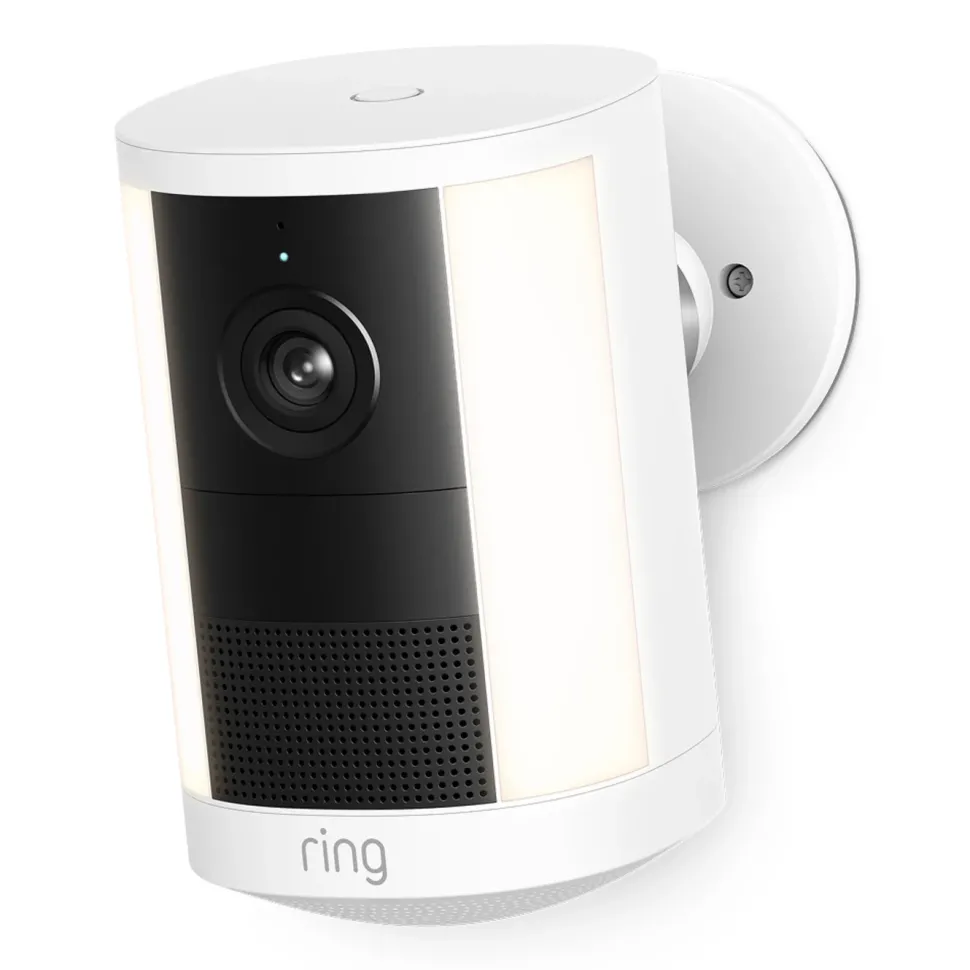 Ring Spotlight Cam Battery (2nd Gen) trådlös övervakningskamera Vit