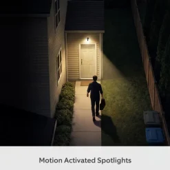 Ring Spotlight Cam Battery (2nd Gen) trådlös övervakningskamera Vit